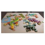 Lizard & Frog Wall Art