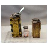 (3) Antique Cans