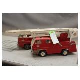 (2) Vintage Tonka Fire Trucks