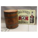 Jack Danials Mini Whiskey Barrel