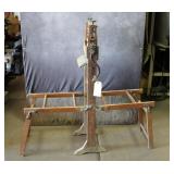 Antique Novelty Folding Bench Wringer
