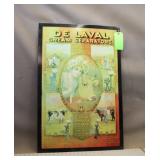 De Laval Cream Separators Metal Sign