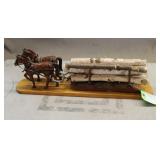 Horse Logging Sleigh Model