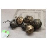 (6) Vintage Sleigh Bells