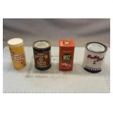 (4) Antique Cans