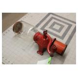 Antique Arcade Crystal Coffee Grinder