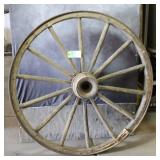 Wooden Wagon Wheel 53' Diameter
