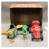 Road Ripper, Attack Track, & Wind Raider Vehicles