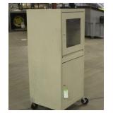 2-Door AV Cabinet on Casters w/ Lock&Keys
