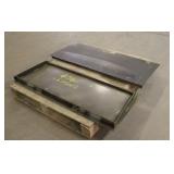 (2) Universal Skid Steer Plates