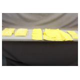(10) Yellow Medium Rain Jackets