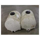 (2) 35gal Water/Holding Tanks
