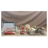Assorted Cooking Utensils & Food Pans