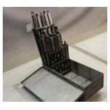 Machinist Milling Drill Bits in Case