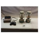 (2) Coleman Lanterns & Bushnell Binoculars