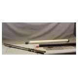 (3) Fishing Poles w/ (2) Cases