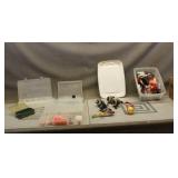 Tote & Organizer W/ Assorted Fishing Tackle