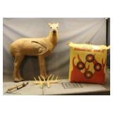 (2) Archery Targets & Clay Thrower