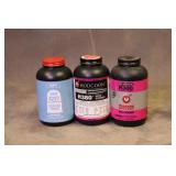 (2) Partial Hodgdon Rifle Smokeless Powder & Parti