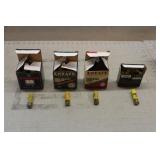 (4) Boxes Of 20GA 2-3/4'' - 3'' Ammo