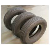 (3) Townstar ST205/75R14 Tires