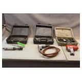 (2) Sears Craftsman Air Ratchets & Air Chisel