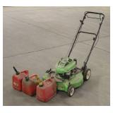Lawn-Boy Silver Series Push Mower w/ (3) Gas Cans