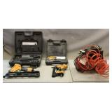 2-Gallon Air Compressor & (2) Air Nailers