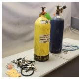 (2) CO2 Tanks & (3) Tappers