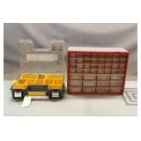 (2) Hardware Storage Containers