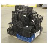 Pallet of Plastic Crates, Approx (28)