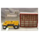 (2) Hardware Storage Containers