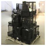 Pallet of Plastic Crates, Approx (30)