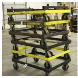 (6) Industrial Dollies 54.75'x39'x13'