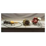 (2) Circular Saws & Right Angle Drill