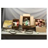 (3) Boxes of Auto Belts, Oil Filters & Air Filter
