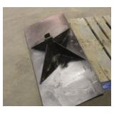 Skid Steer 2' Hitch Receiver Approx. 10'