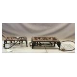 (2) Vintage Gas Burners