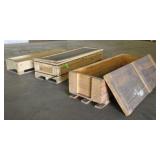 (3) Large Wooden Crates