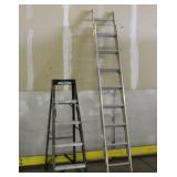 Werner 5ft Step Ladder & 16ft Extension Ladder