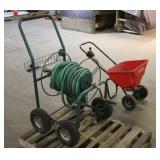 Hose Reel, Hose, Sprayer & Seeder