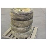 (4) Gladiator Tires W/ Rims ST235/85R16