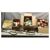 (3) Boxes of Auto Belts, Oil Filters & Air Filter