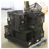 Pallet of Plastic Crates, Approx (30)