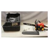 Homelite 16' Chainsaw w/ Case & Tools