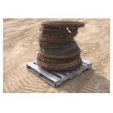 Pallet Of Barbed Wire