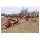 65' x 10'' Feterl Swing Hopper Grain Auger