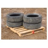 (4) General 225/60R17 Tires