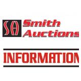 ONLINE AUCTION INFORMATION