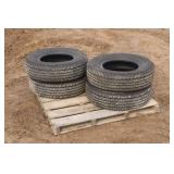 (4) Power-King ST225/75R15 Tires